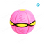 LED UFO Dog Toy Disc – Pink