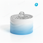 Automatic Ceramic Pet Water Fountain for Cat & Dog（Blue）