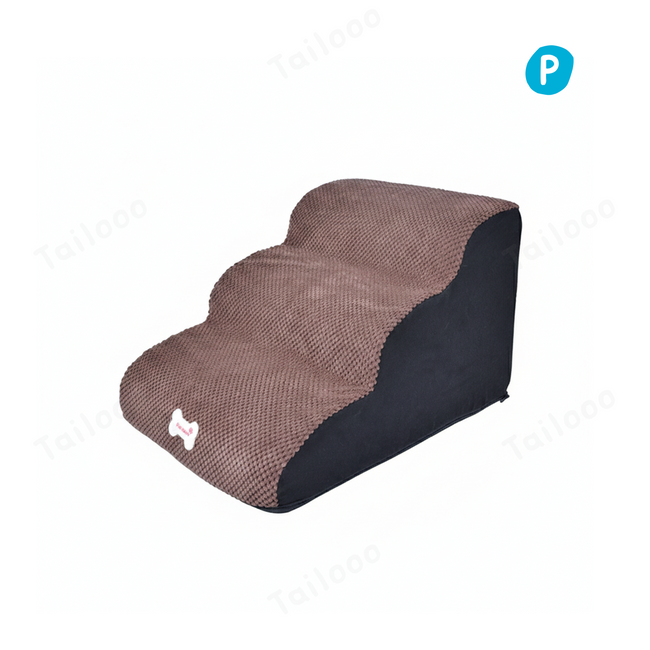 Pet Ramp Ladder for Cats & Dogs —Three-Tier Hover Image