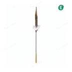 Natural Bird Feather Cat Teaser Wand – Pheasant Tail