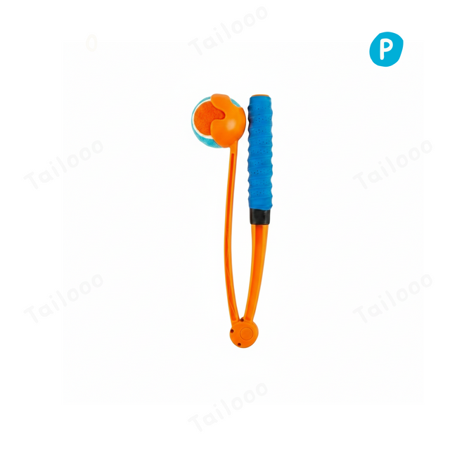 Foldable Dog Ball Thrower for Outdoor Training, Fetch Play & Exercise Hover Image