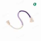Natural Cotton Linen  Interactive Rop Cat Toys（purple）