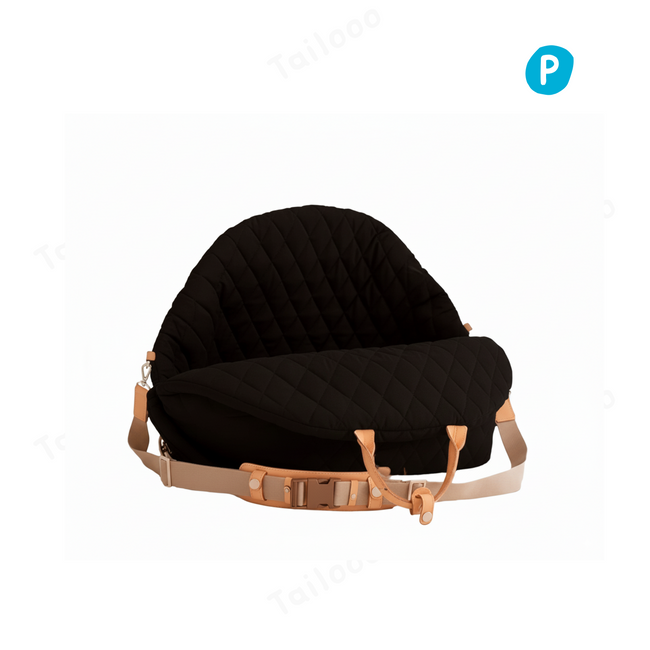 Durable 2in1 Premium Dog Carrier and Car Seat bag（Black） Hover Image