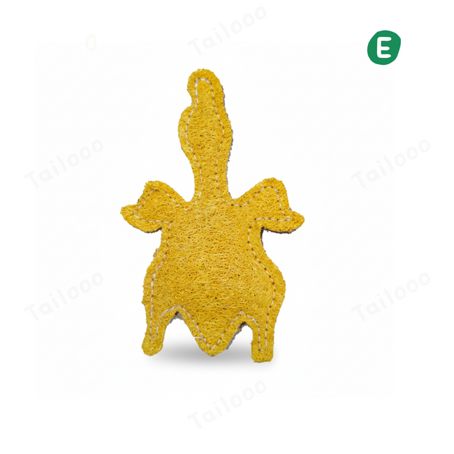Eco-Friendly Natural Loofah Cat Toy – Roast Duck Hover Image