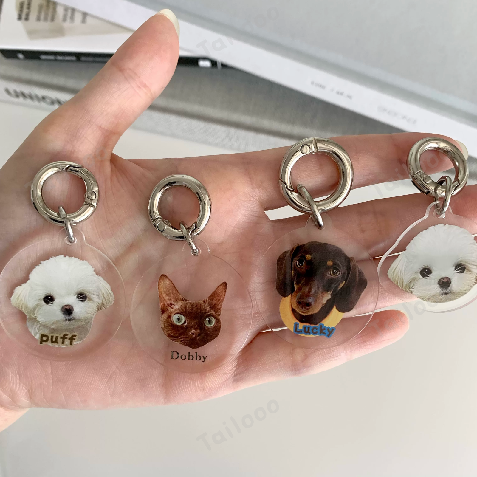 Custom Acrylic Pet ID Tag Pet Tag