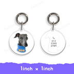 Custom Acrylic Pet ID Tag Pet Tag