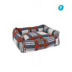 Thickened Warm Checkerboard Woolen Cat House Dog House