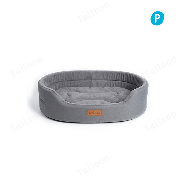 Durable Waterproof Oxford Dog Bed & Pet Sofa（Gray） Hover Image