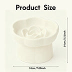 Ceramic Slow Feeder Pet Bowl – Blue