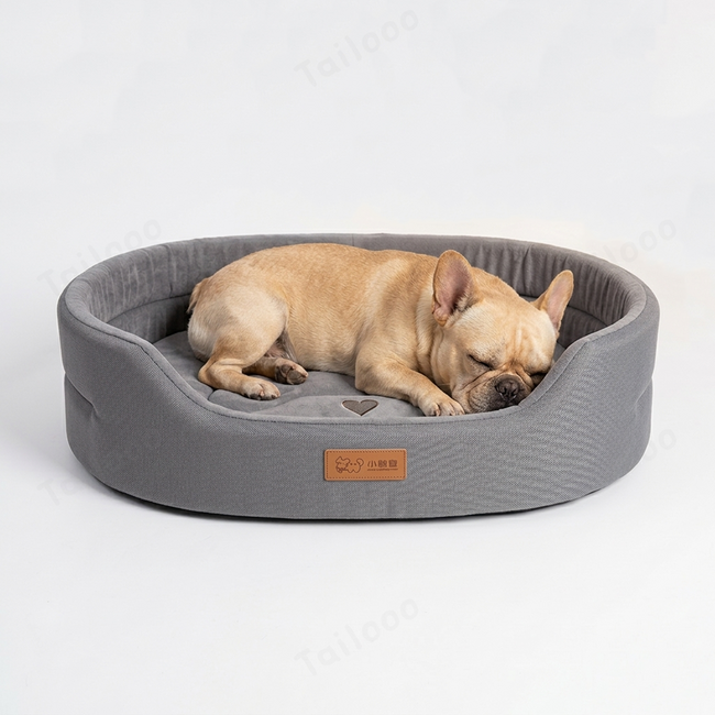 Durable Waterproof Oxford Dog Bed & Pet Sofa（Gray） Main Image