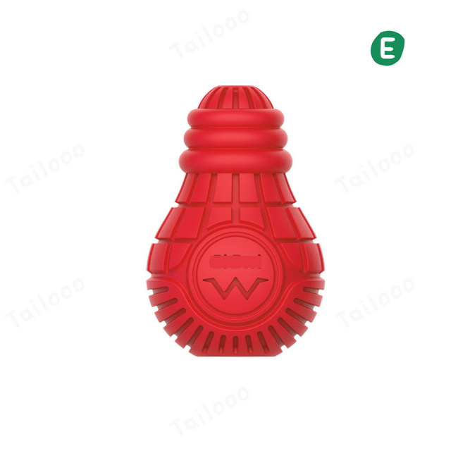 Natural Rubber Treat Dispensing Dog Toy Ball Tailooo Hover Image
