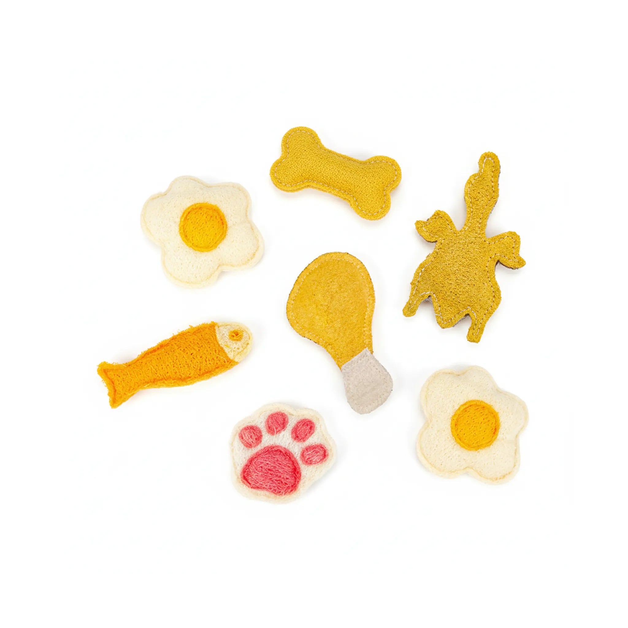 Natural Loofah Cat Toy - Chewable Eco-Friendly Scratch-Resistant | Fun Pet Interactive Plaything