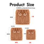 Lion Mane Dog Costume – Realistic Pet Wig for Dogs & Cats