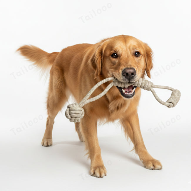 Eco-Friendly Chewable Dog Pull Ring Toy Main Image