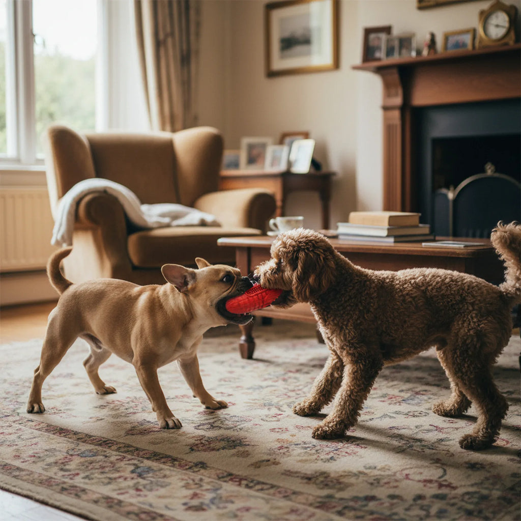 Natural Rubber Corn-Shaped Dog Chew Toy