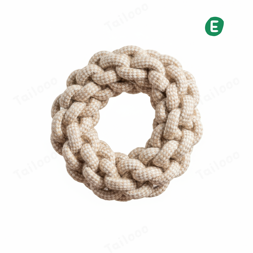 Eco-Friendly Safe Chew Toy Ring for Dog