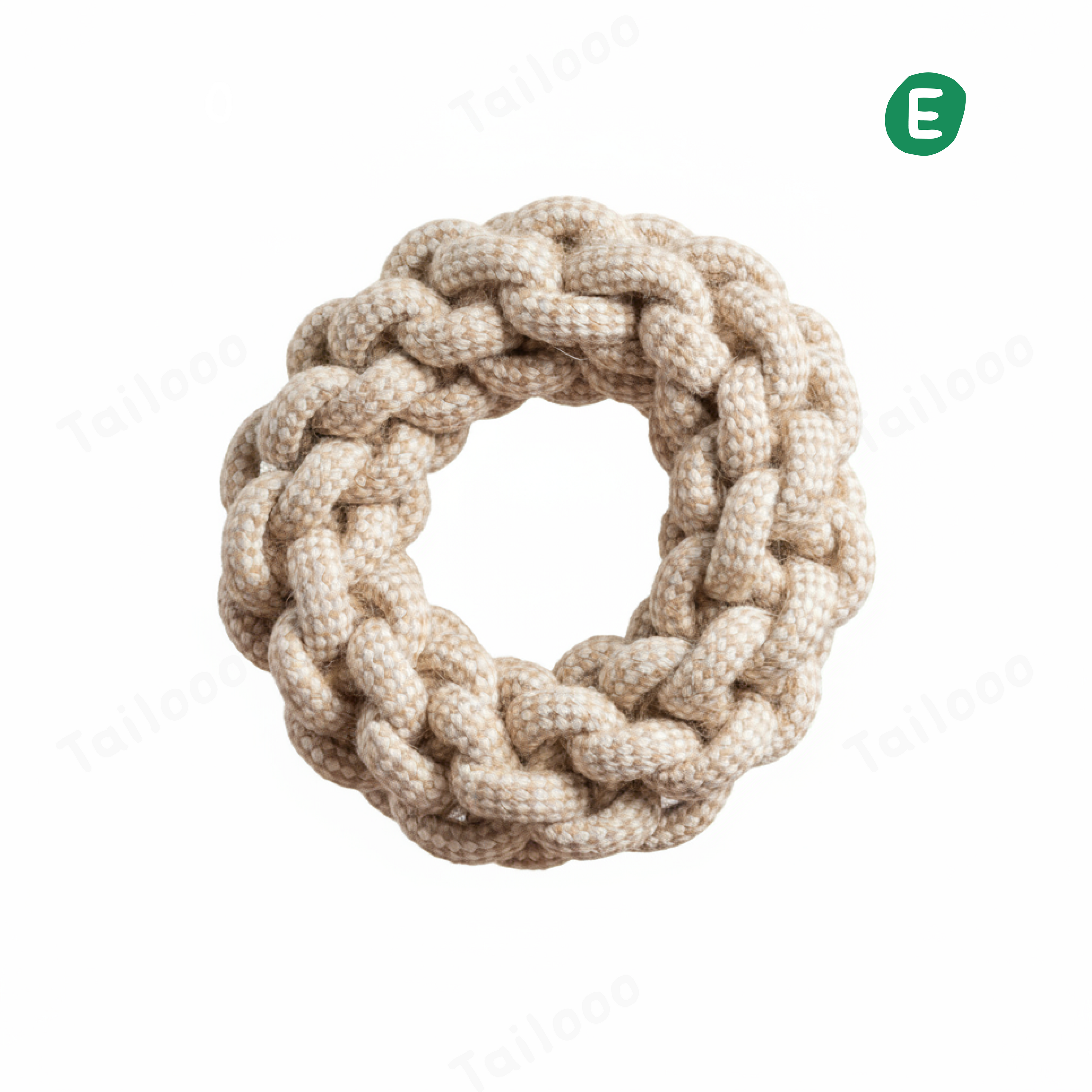 Eco-Friendly Safe Chew Toy Ring for Dog