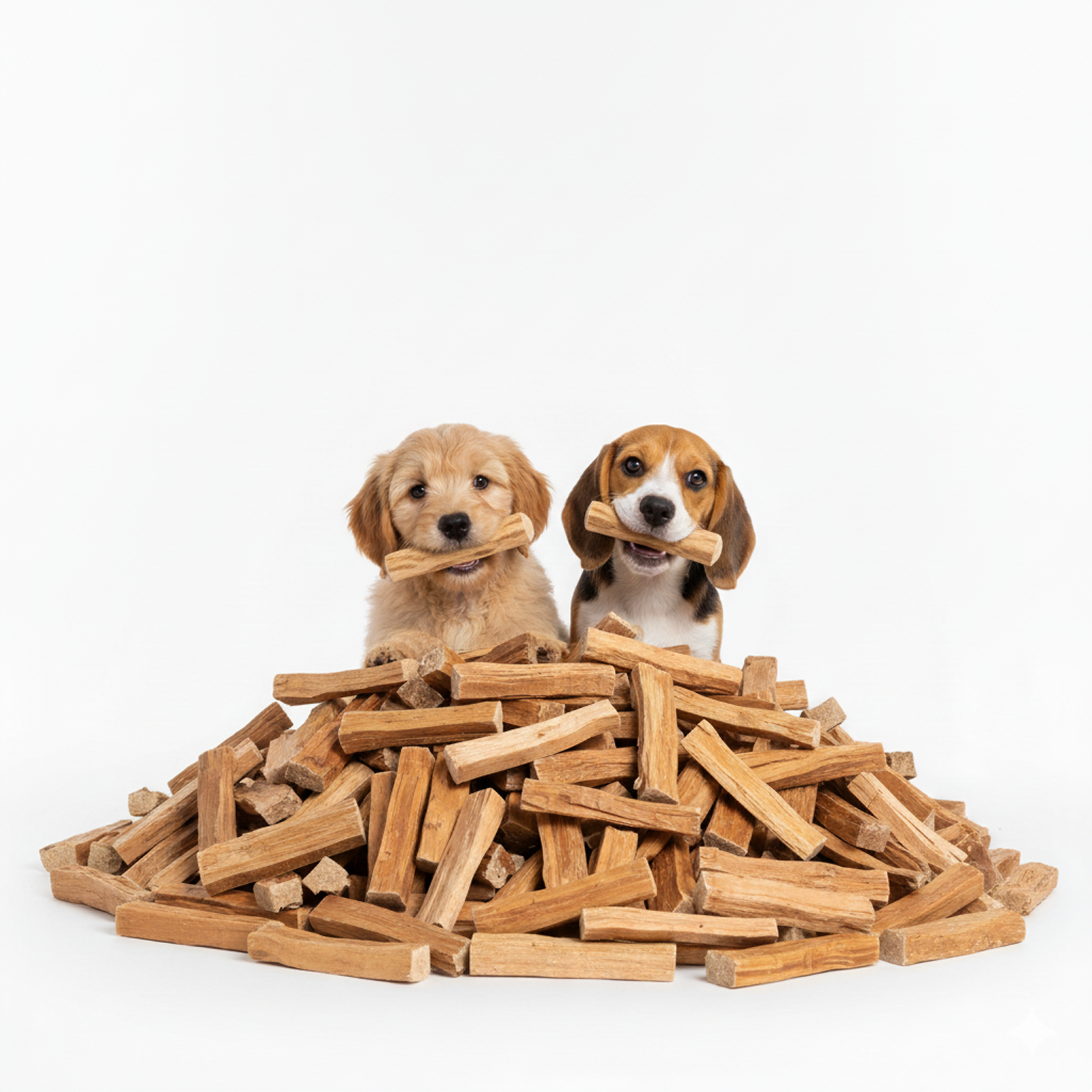 Natural Coffee-Wood Dog Chew Toy – Eco-Friendly Biodegradable Dental Stick for Dogs (Multiple Sizes)