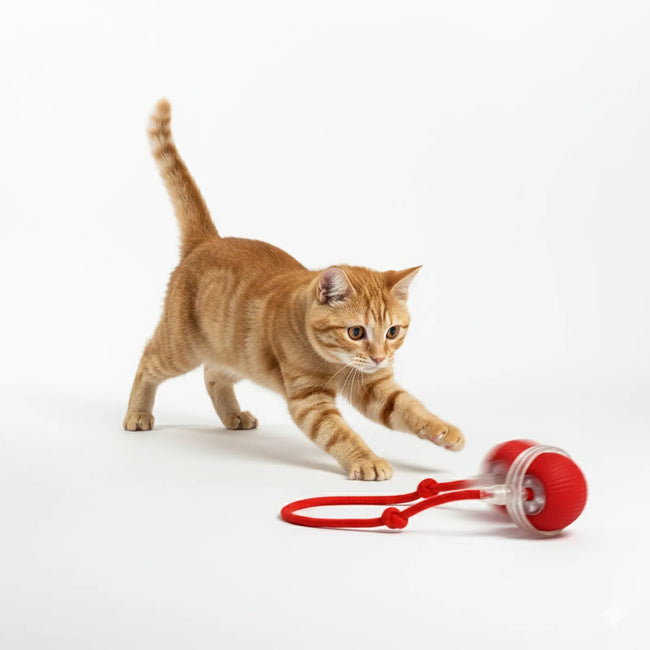 Fun and interactive electric rolling balls for cats Main Image