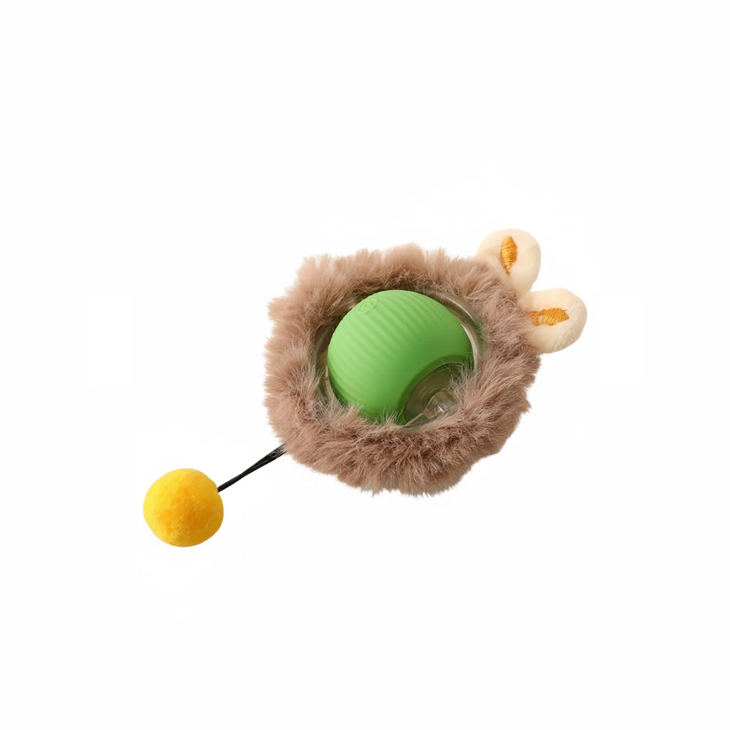Fun and interactive electric rolling balls for cats
