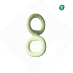 Natural Rubber Pull Ring Durable Chew Dog Toy