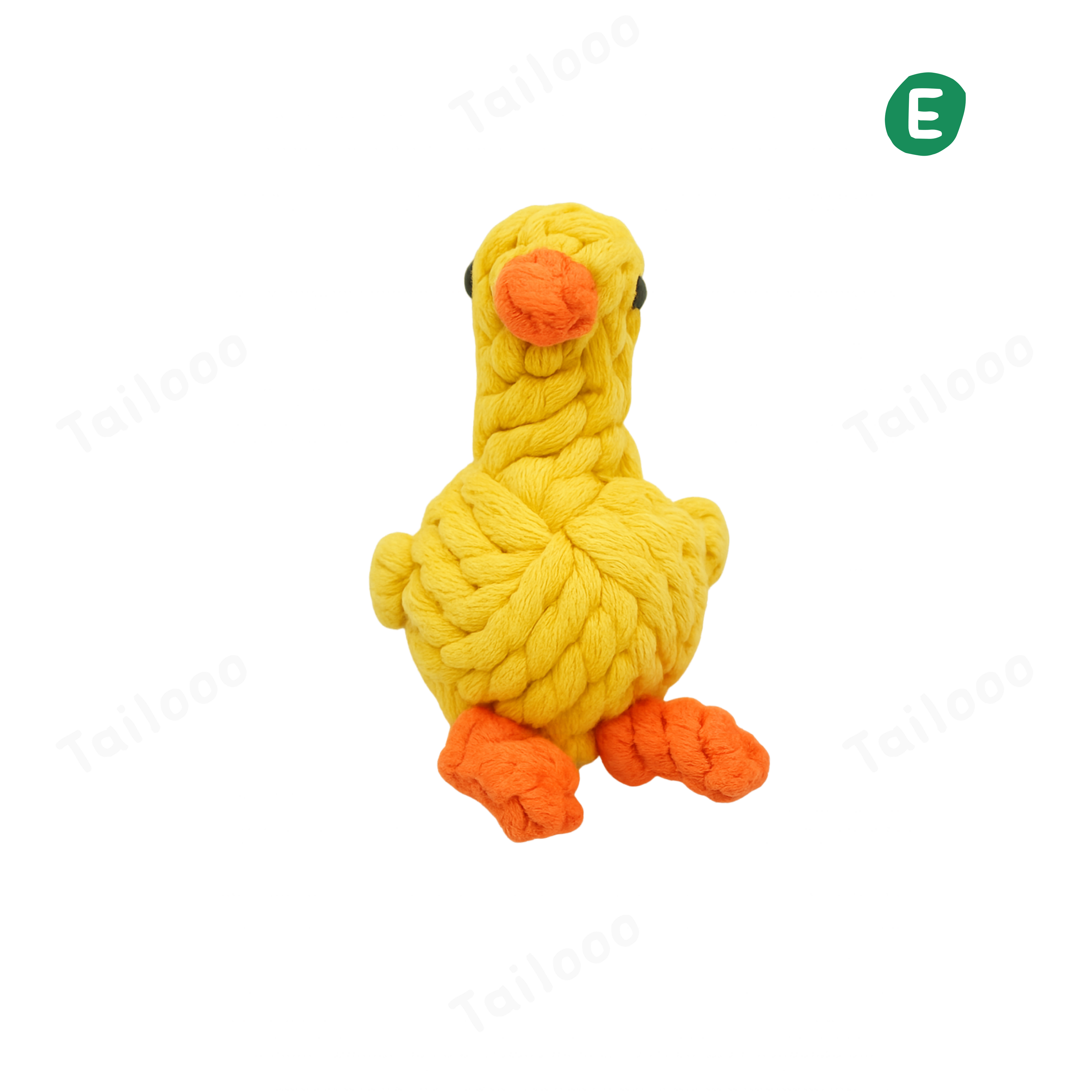 Duck — Handmade  Cotton Rope Eco Chew Dog Toys
