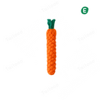 Carrot — Handmade  Cotton Rope Eco Chew Dog Toys