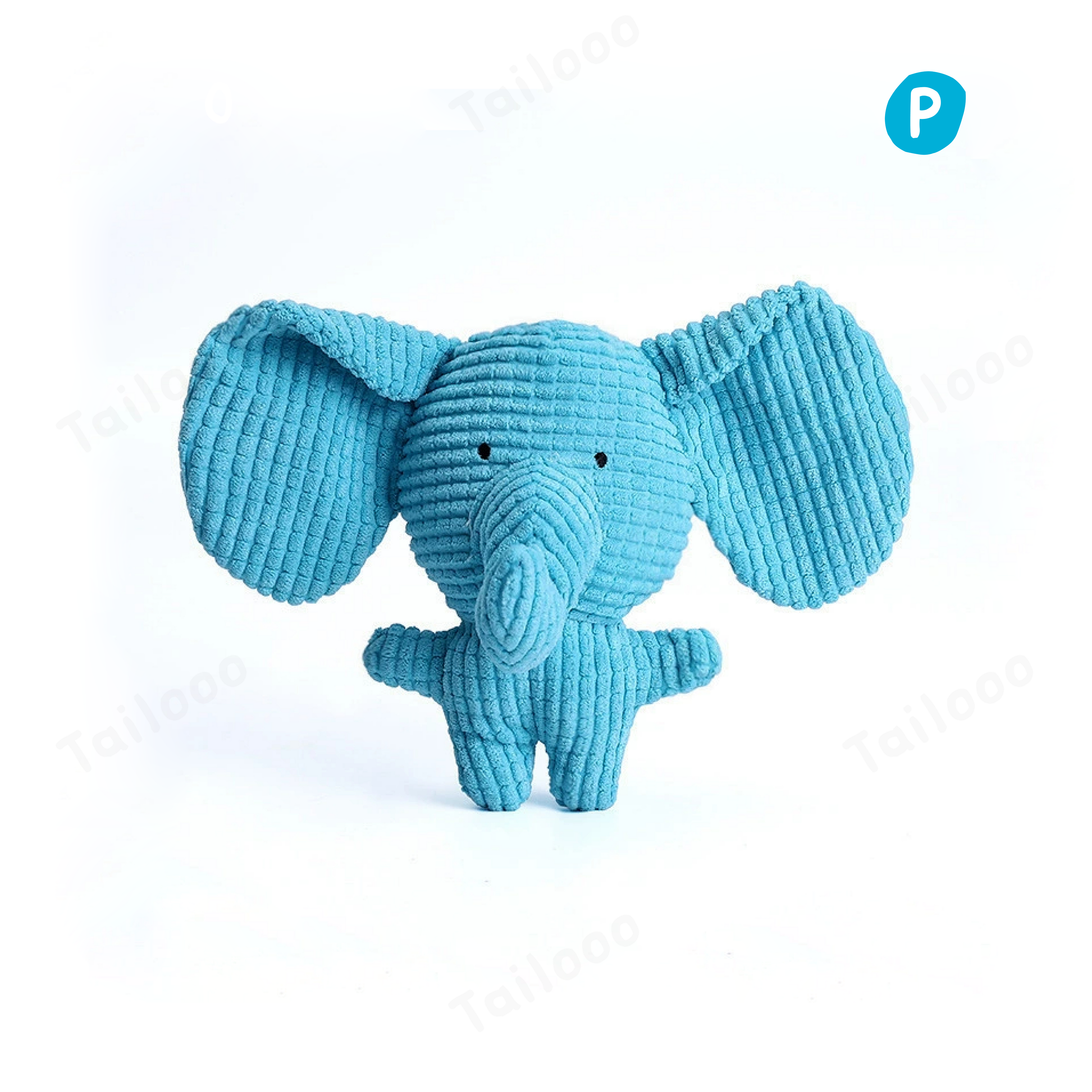 Durable Plush Chew Dog Toy with Squeaker