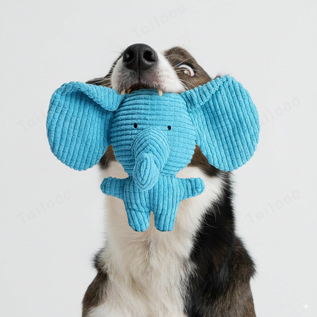 Durable Plush Chew Dog Toy with Squeaker Main Image