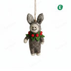 Handmade Nepal Wool Felt Pet Toy – Garland Donkey