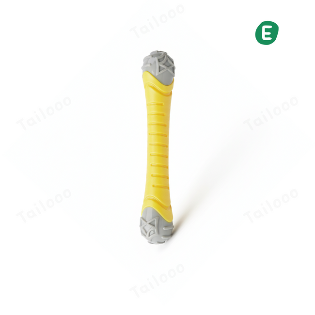 Durable Rubber Baseball Bat Dog Chew Toy, Tough Chewing Stick for Dogs Hover Image