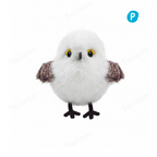 Petgravity Flapping Bird Cat Toy – Interactive Touch-Activated Chirping Bird (White)