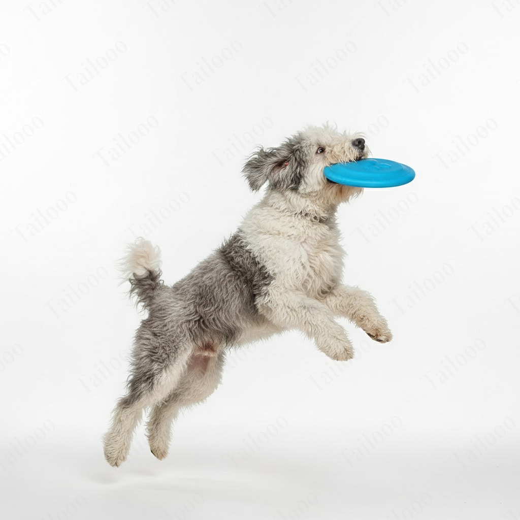 Soft Durable Frisbee Dog Toy – Sky Blue