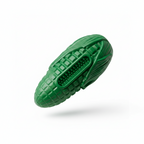 Green Corn-Shaped Natural Rubber Dog Chew Toy