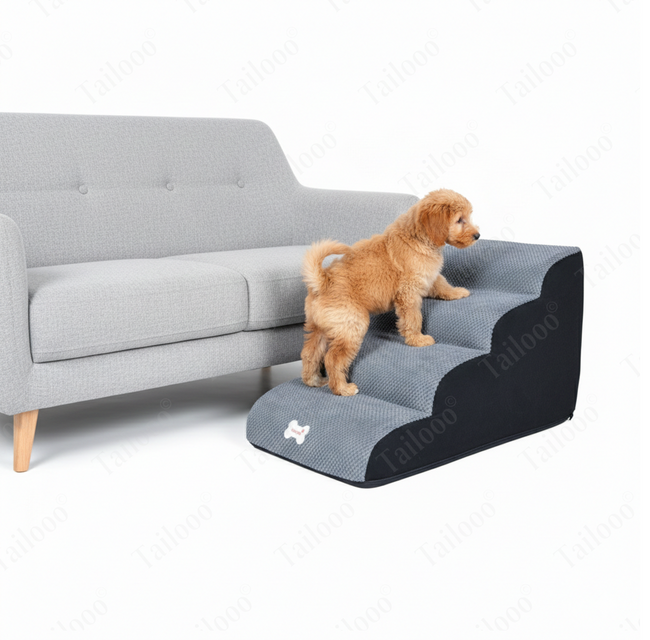 Pet Ramp Ladder for Cats & Dogs—Four-Tier Main Image