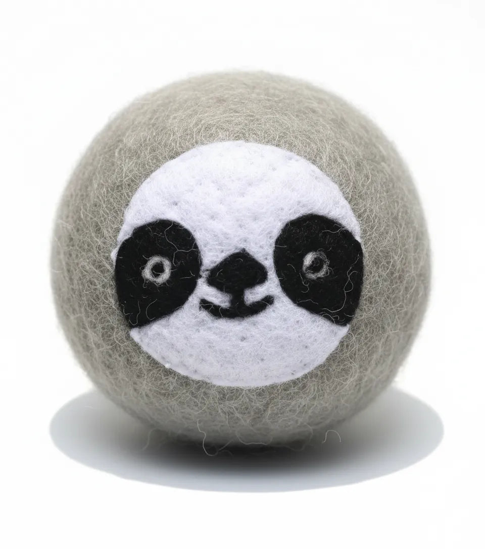 Safe & Durable Play Balls Natural Wool Felt Balls for Cats & Dogs