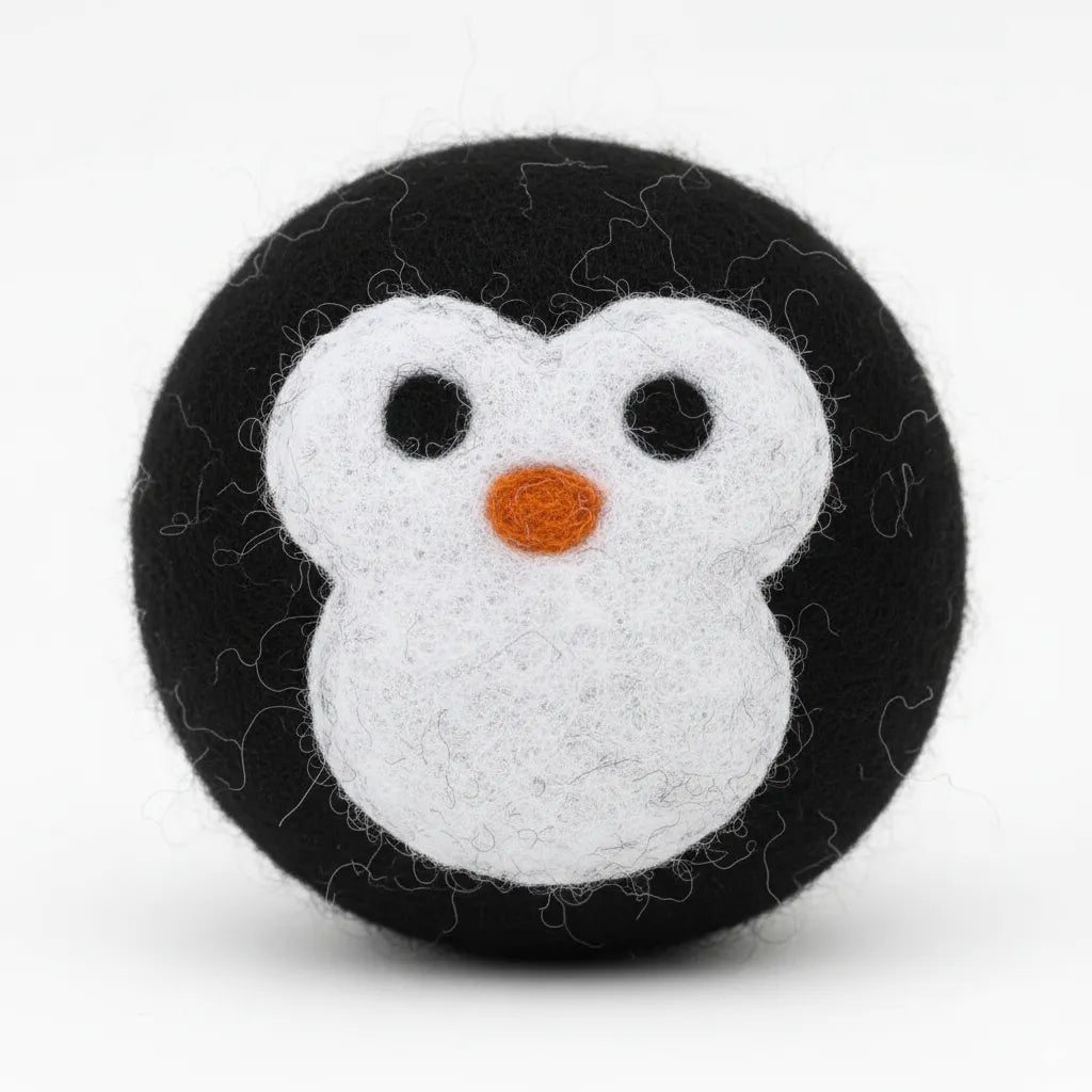 Safe & Durable Play Balls Natural Wool Felt Balls for Cats & Dogs