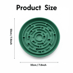 Non-Slip Maze Silicone Dog Slow Feeder Bowl