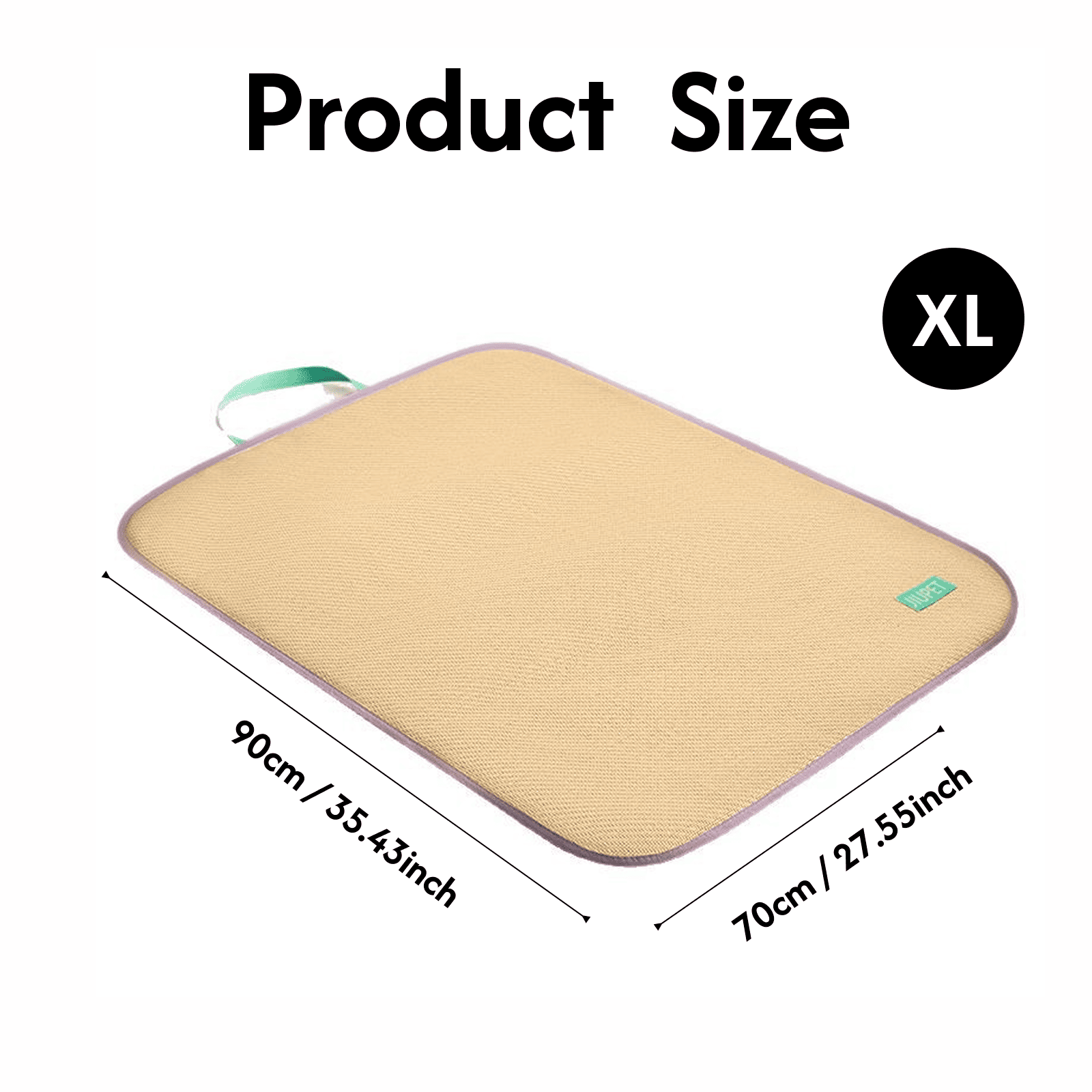 Cooling Rattan Pet Mat for All Seasons – Breathable, Durable & Perfect for Dogs and Cats