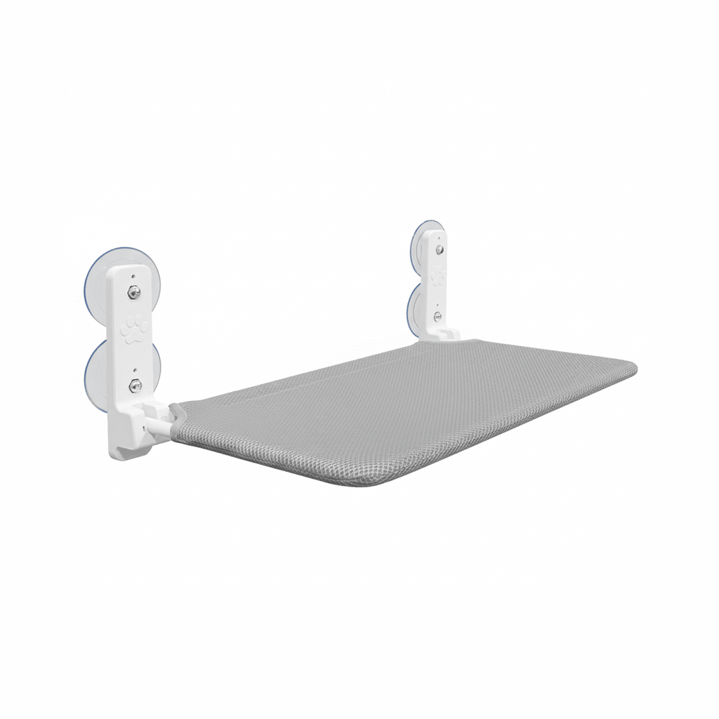 Sturdy Suction Cup Cat Hammock for Window Sunbathing