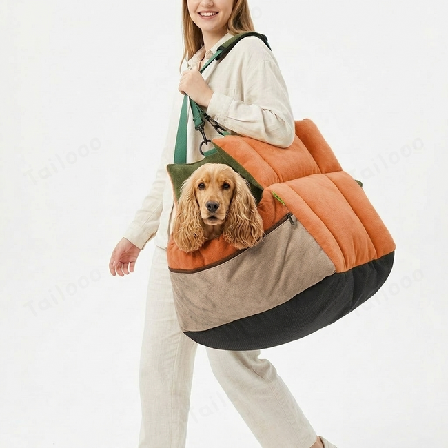 2-in-1 Dog Car Seat & Portable Travel Pet Bed Main Image