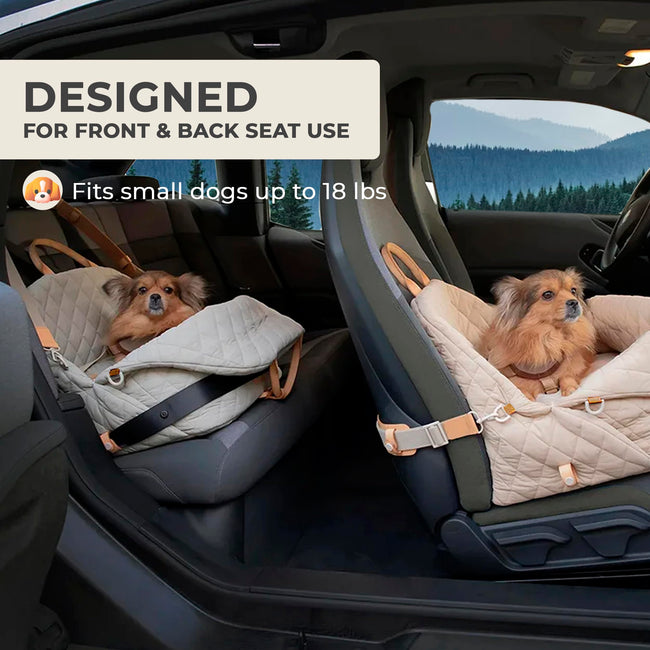 Durable 2in1 Premium Dog Carrier and Car Seat bag（Black） Main Image