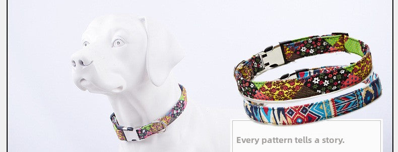 dog-collar-walking-park-floral-pattern2
