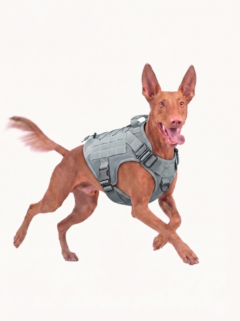 Taktisches Hundegeschirr – Kein Ziehen, einfaches Gehen & MOLLE-Patch-Design für alle Größen