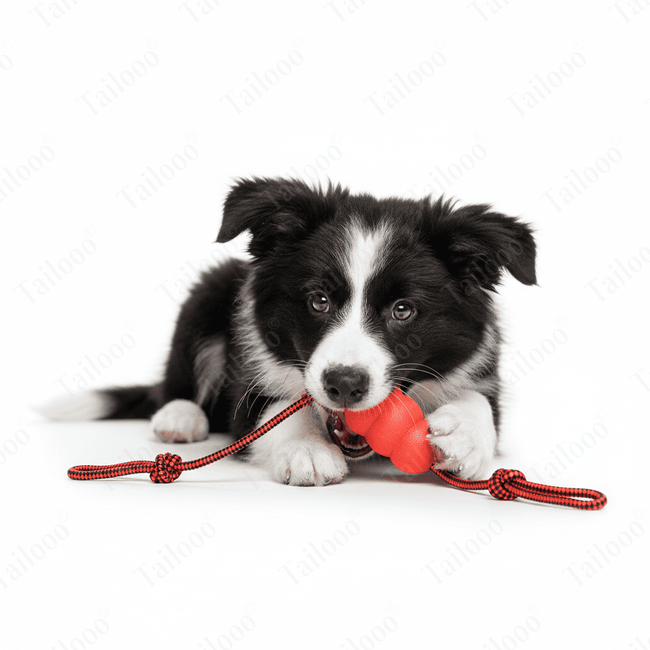 Rubber Rope Gourd Dog Toy – Durable Chew-Resistant Training Toy Main Image