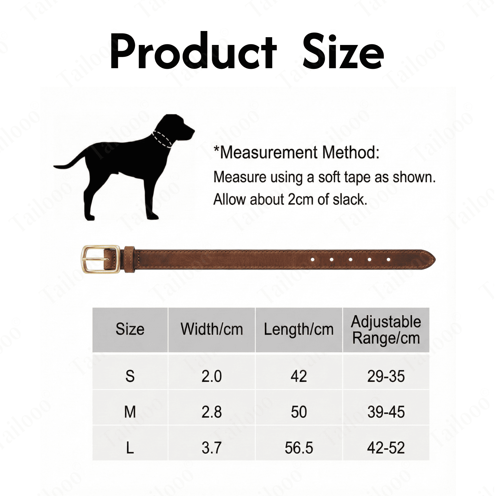 Premium Handmade Braided Leather Dog & Cat Collar（Red）