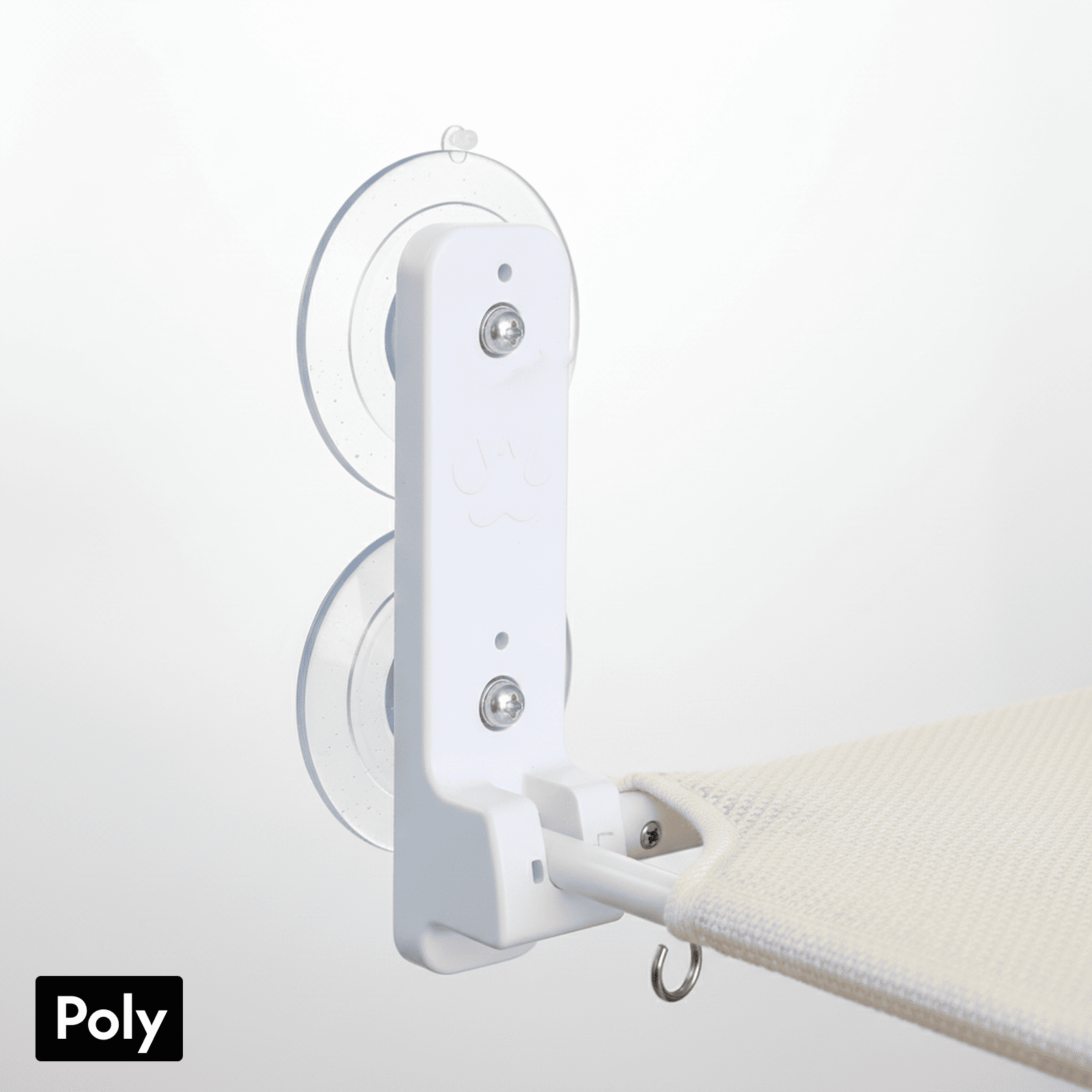 Sturdy Suction Cup Cat Hammock for Window Sunbathing