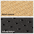 Cooling Rattan Pet Mat for All Seasons