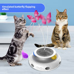 Realistic electronic cat toys featuring a simulated butterfly flapping effect that captures your pet's attention instantly.