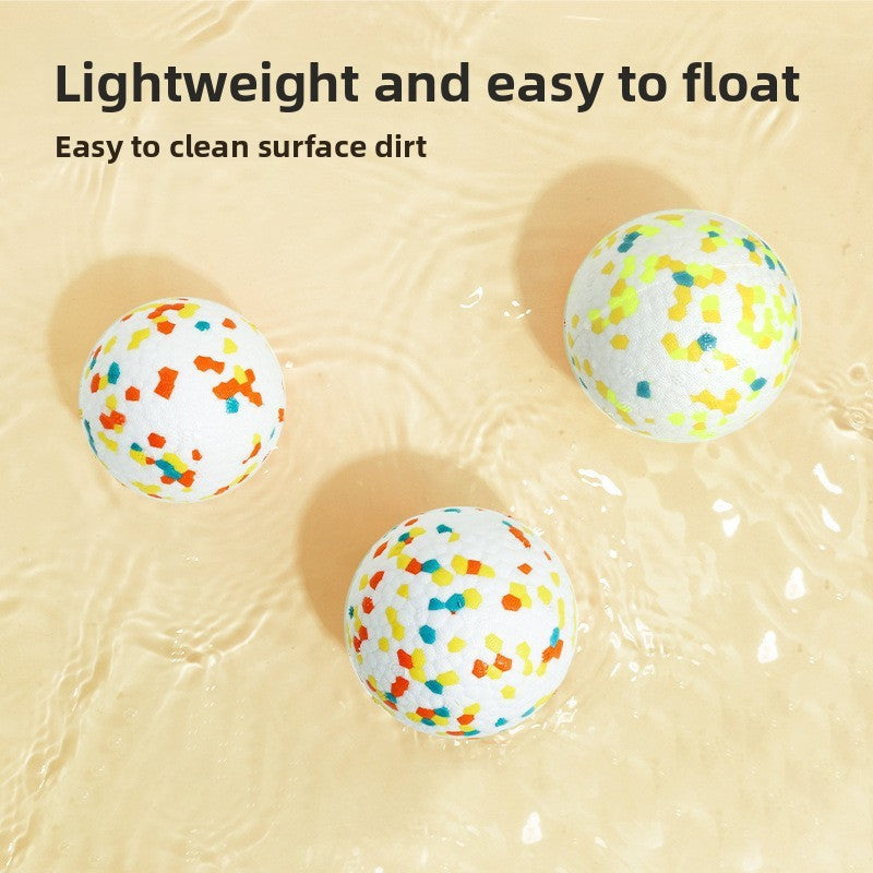 YELLOW-Interactive ETPU Dog Ball Toy for Training & Boredom Relief